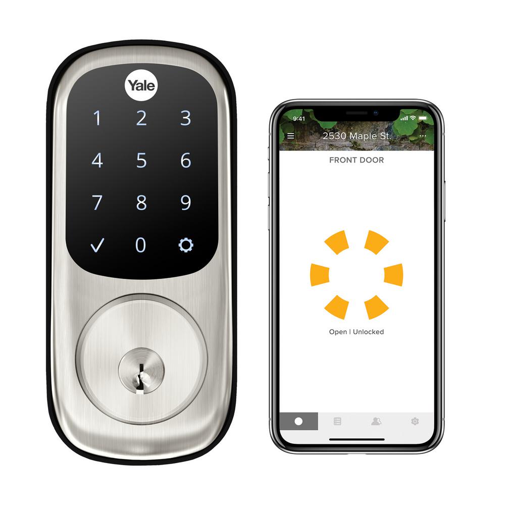 Yale Assure Wi-Fi and Bluetooth Touchscreen Single Cylinder Deadbolt Lock