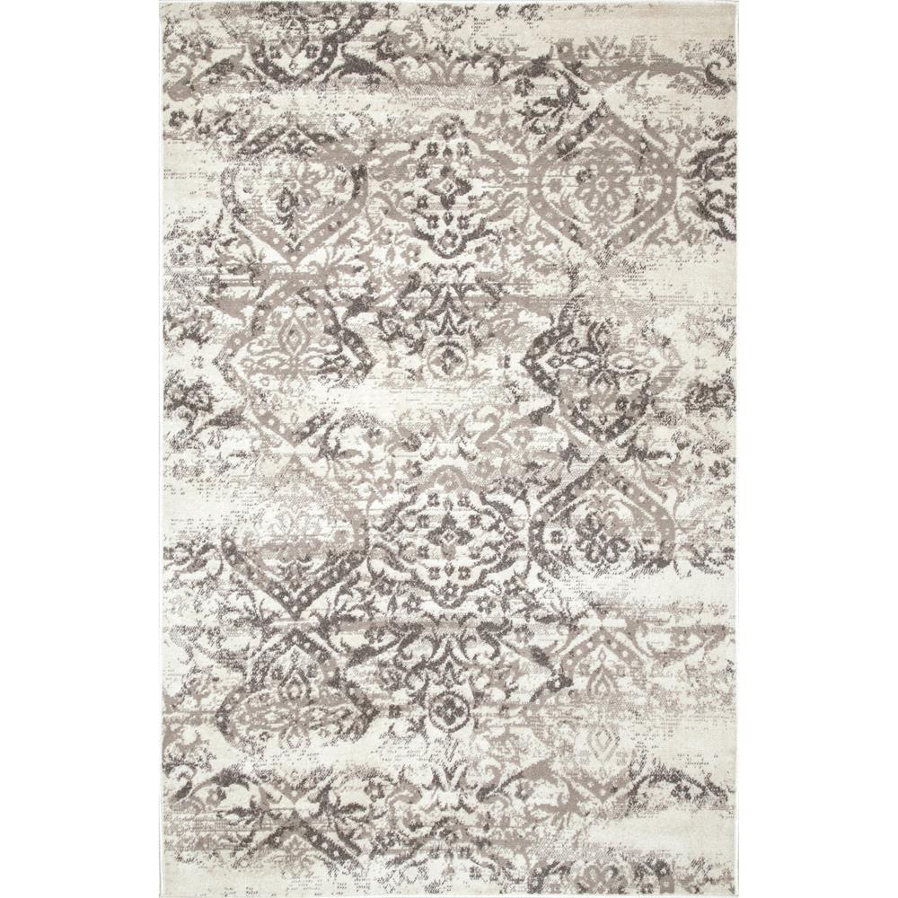 Beige nuLOOM Freja Distressed Area Rug 10 x 14