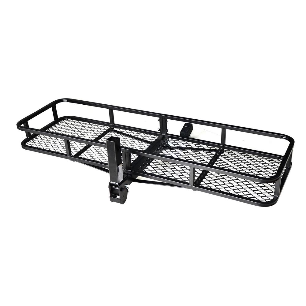 trailer hitch luggage rack