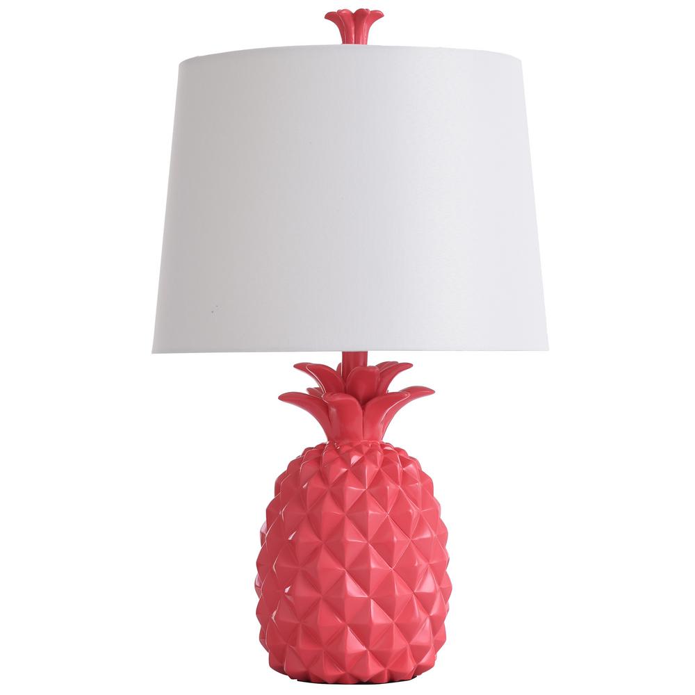 pink table lamp