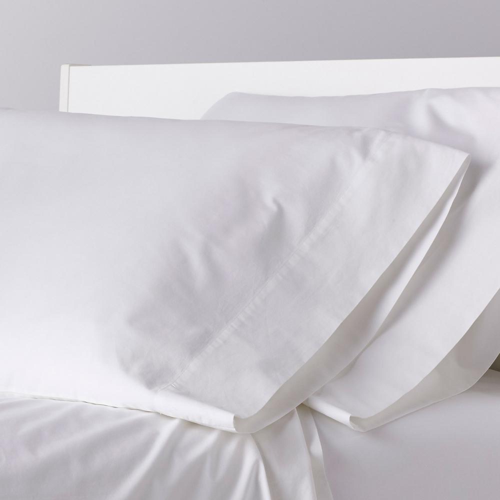White Pillowcases White Extra Large Pillow Case Pair 22 X 31