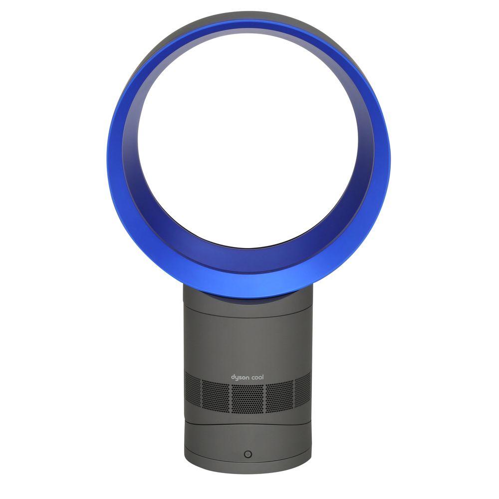 Dyson AM06 10 in. Oscillating Personal Fan with Remote in Blue-300873
