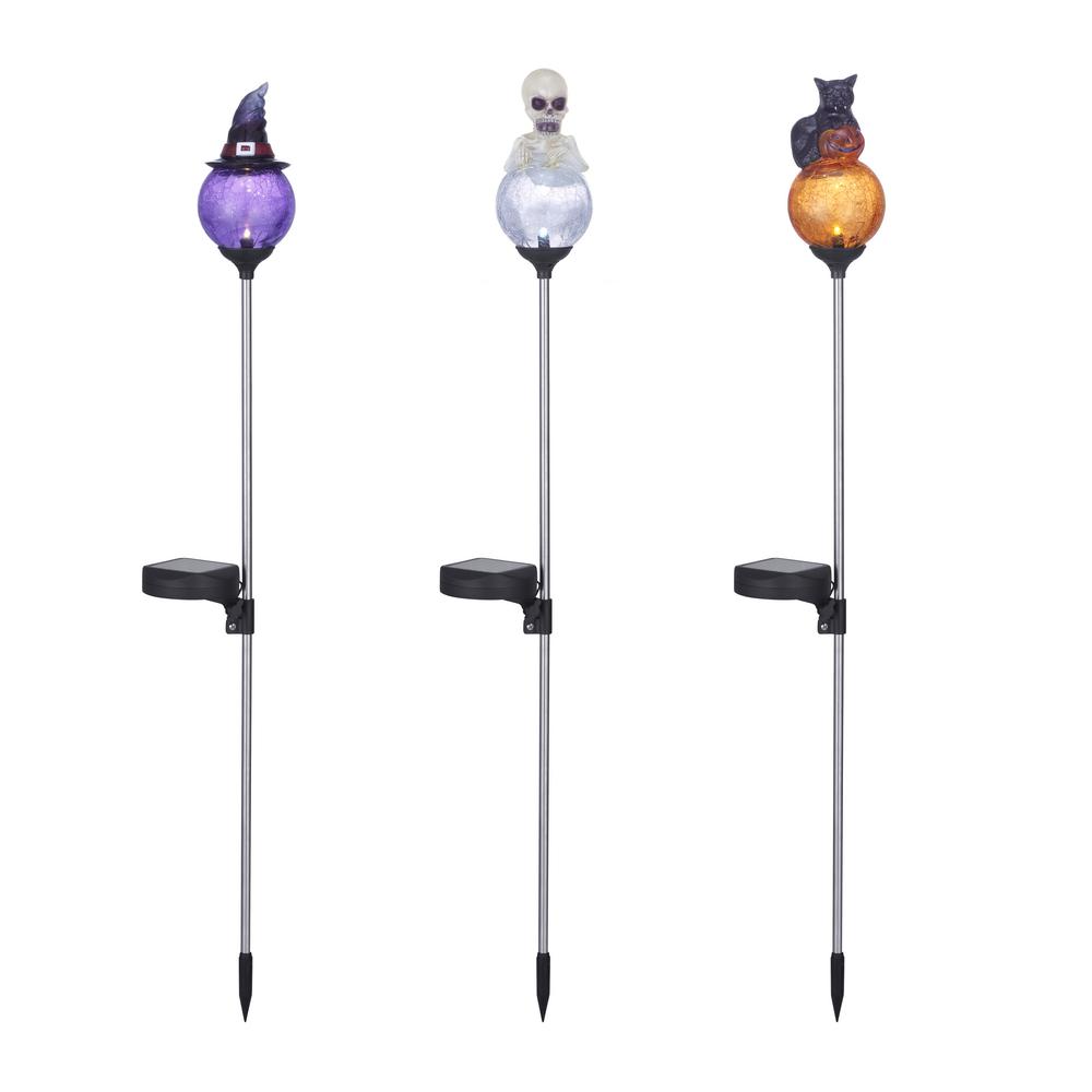  Home Accents Holiday 33 25 in Solar LED Halloween Light 