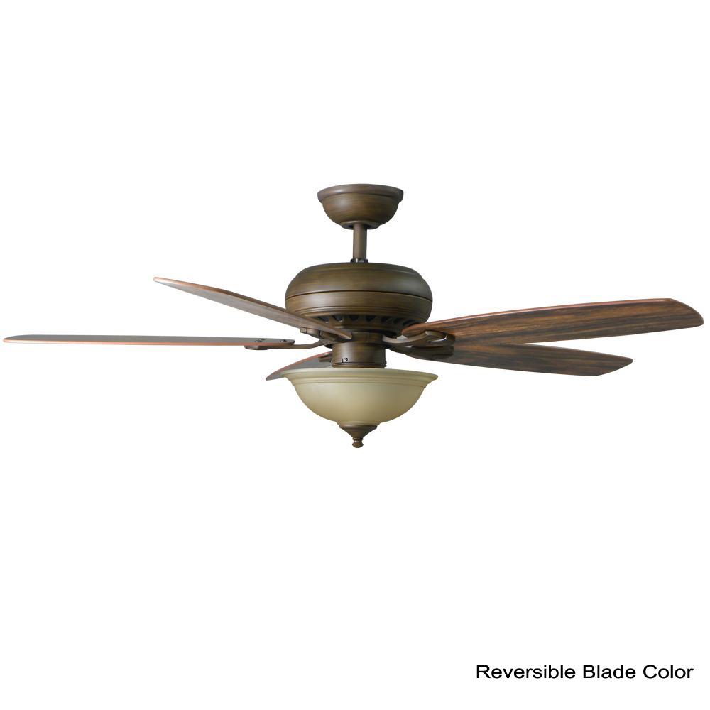 Hampton Bay Southwind 52 In Led Indoor Venetian Bronze Ceiling