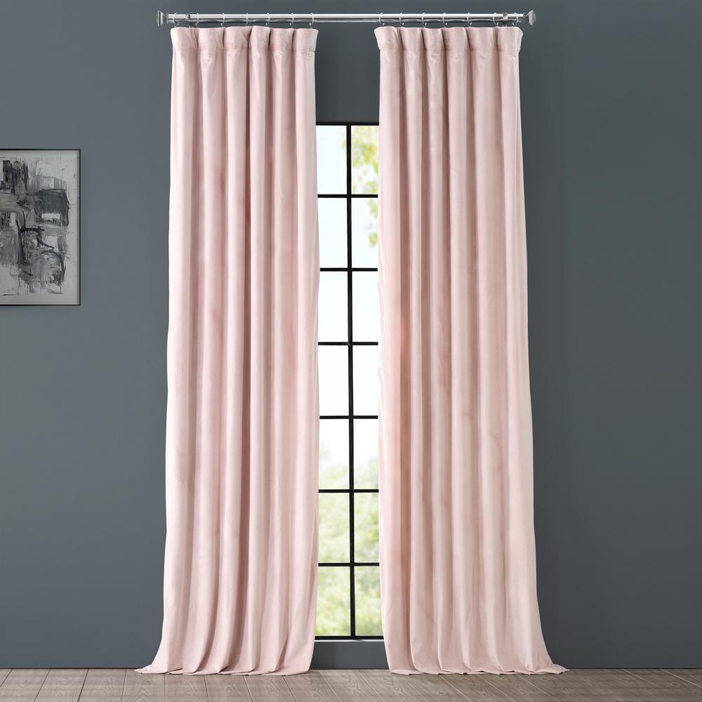 96 In Pink Curtains D Window Treatments The Home Depot Curtains D Window Treatments