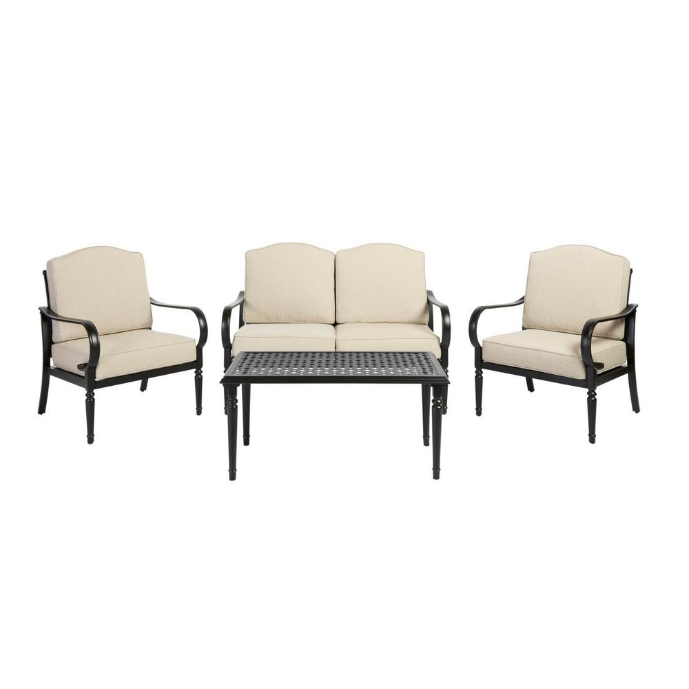 Patio Conversation Sets Outdoor Lounge Furniture The Home Depot