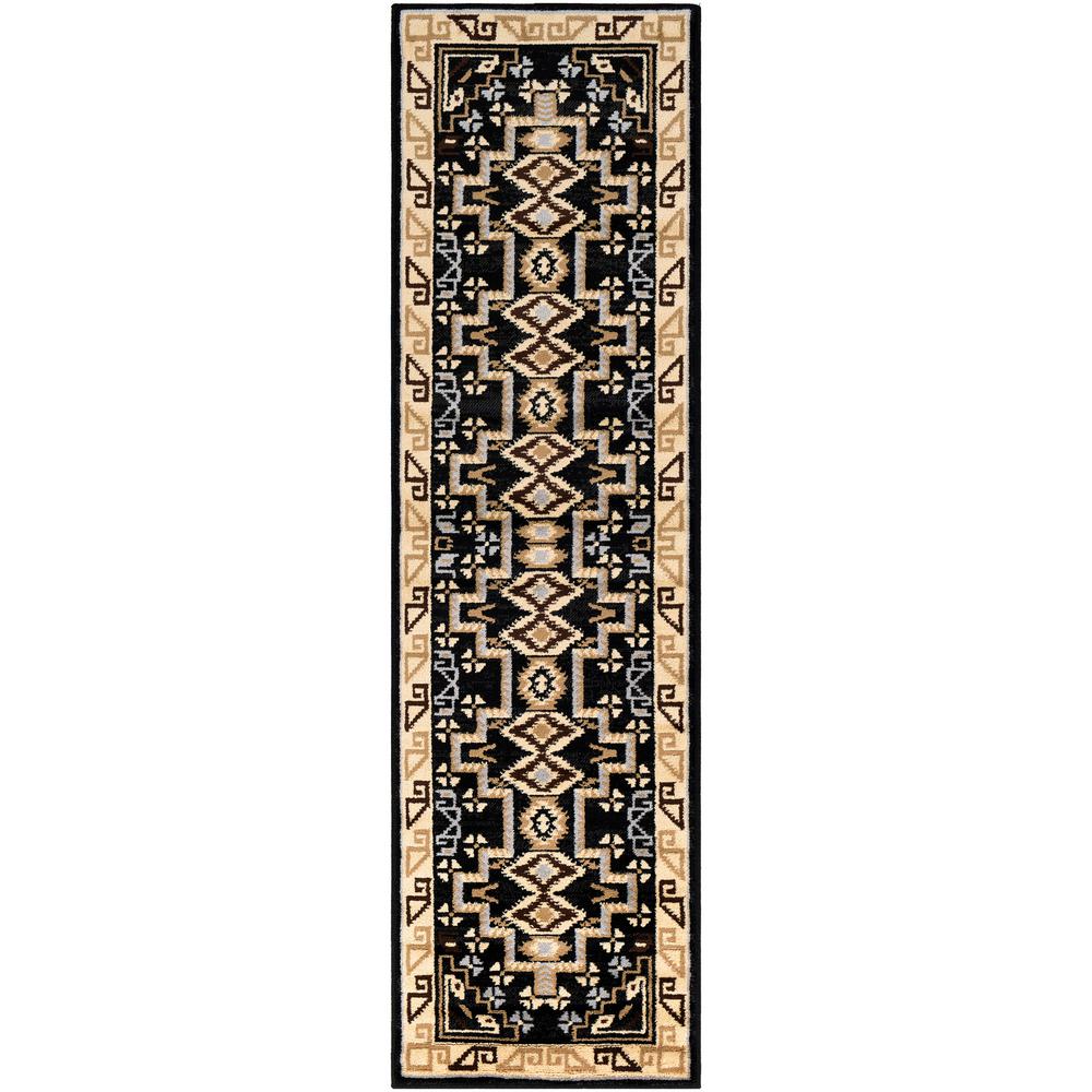 Artistic Weavers Sora Black 2 Ft In X 7 6 Native Artistic Weavers Sora Black 2 Ft In X 7 6
