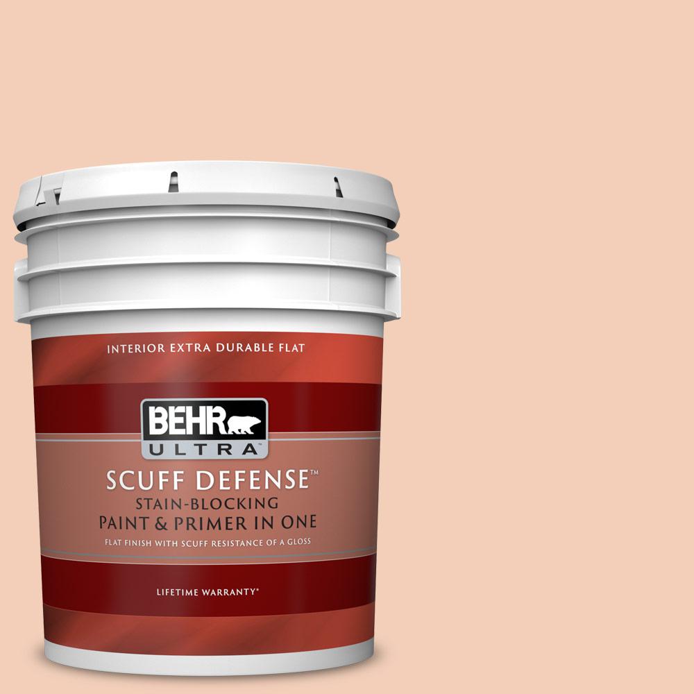 BEHR ULTRA SCUFF DEFENSE 5 Gal. M2103 Apricot Freeze Extra Durable