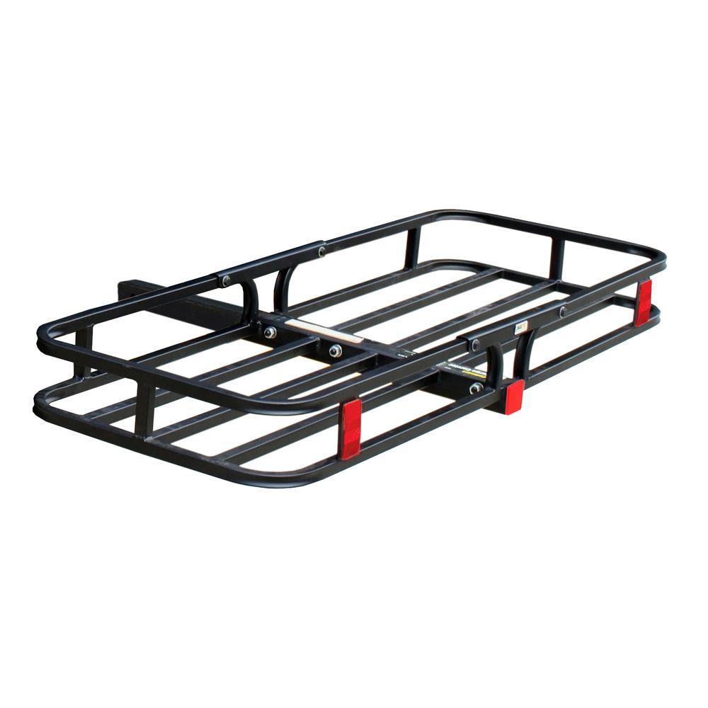 UPC 817399011070 product image for MaxxHaul 500 lb. Capacity 53 in. x 19 in. Steel Hitch Cargo Carrier for 2 in. Re | upcitemdb.com