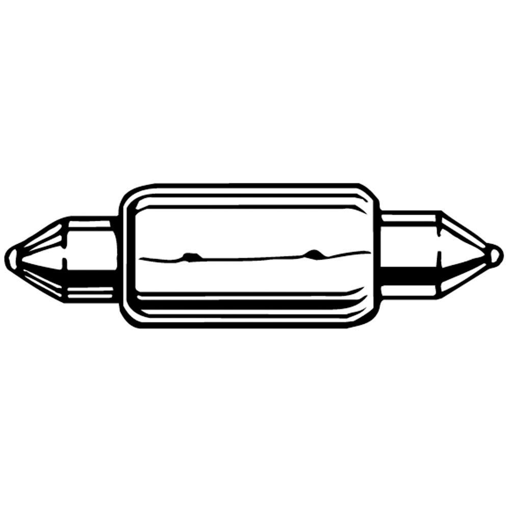24-Volt 10-Watt Double Ended Festoon Bulb