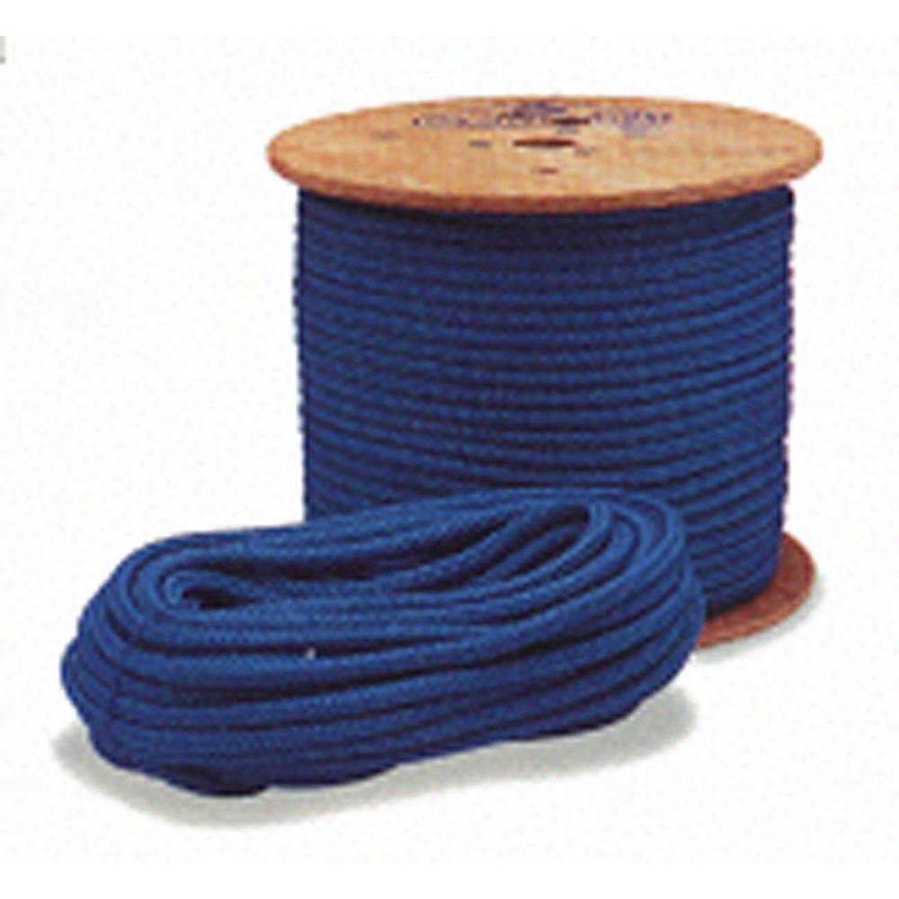 Rope King 5/8 in. x 140 ft. Solid Braided Poly Rope Blue and RedSBP