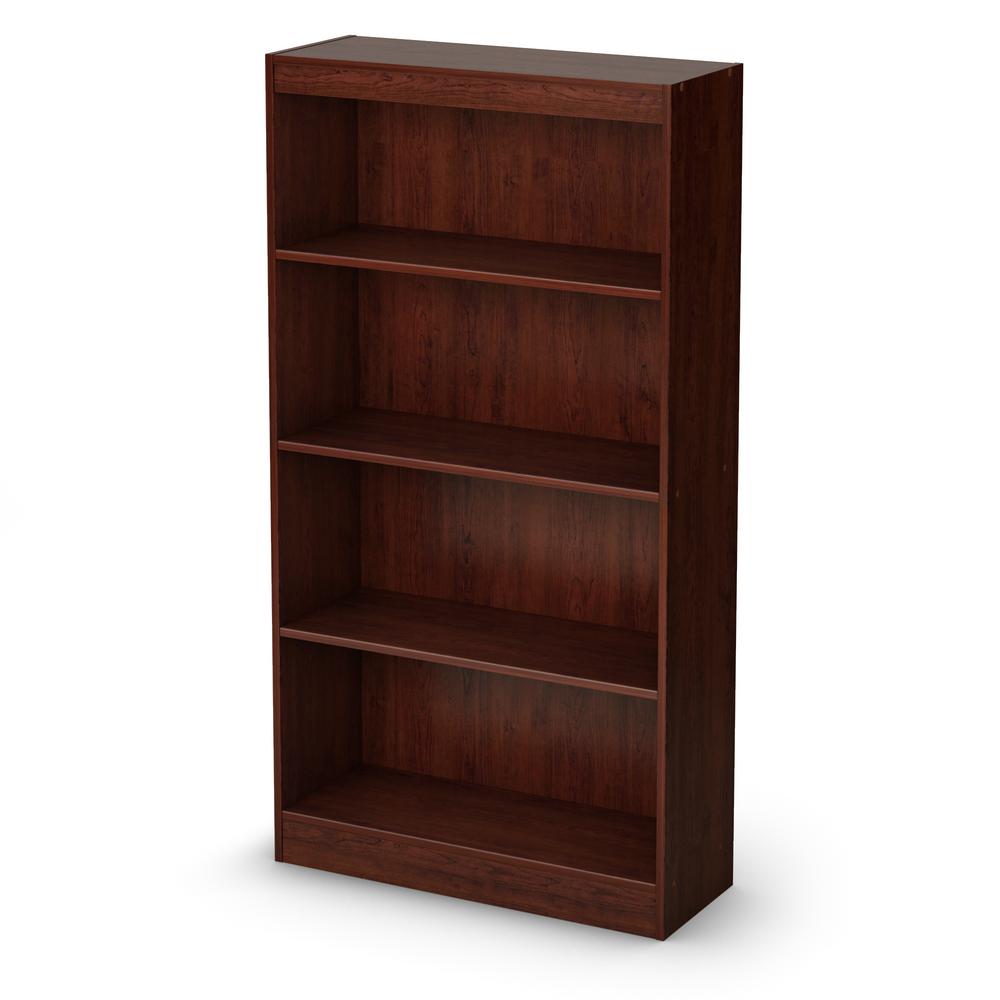 South S As 4 Shelf Bookcase In Royal Cherry 7246767c The South S As 4 Shelf Bookcase In Royal Cherry