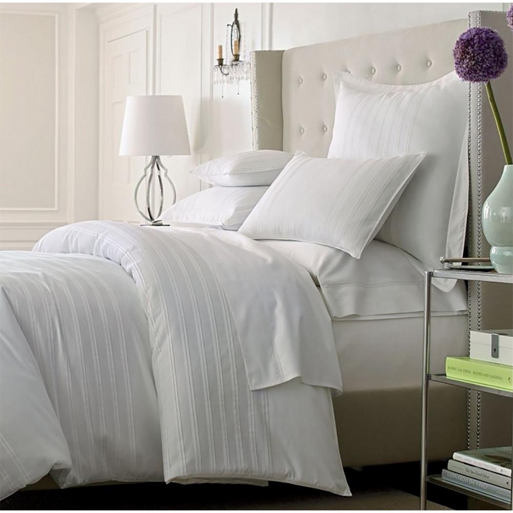 The Company Store Legends Cream Solid 800 Thread Count Egyptian Cotton Sateen King Fitted Sheet E5q2 K Cream The Home Depot