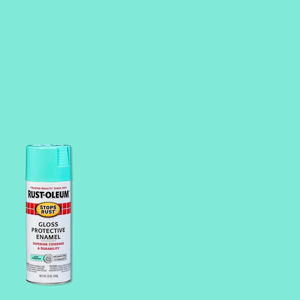 turquoise spray paint for plastic