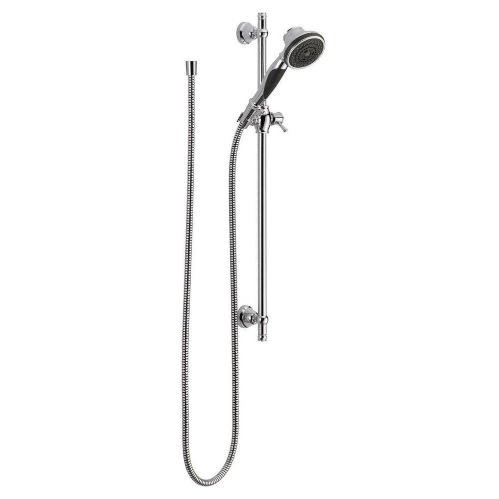 Delta Shower Slide Bar Compare S At Nextag Delta Slide Bar Hand Shower In Chrome Grey