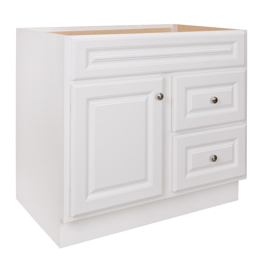 36 Inch Vanities Glacier Bay Without Tops Bathroom Hampton 36 In W X 21 D 33 5 H Bathroom