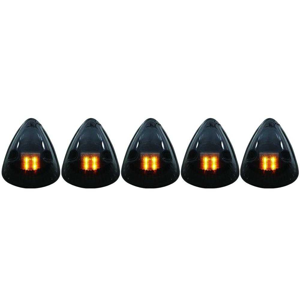 Anzo 1994 1998 Dodge Ram 2500 Led Cab Roof Light Kit Smoke 5pc 1994 1998 Dodge Ram 2500 Led Cab Roof Light Kit Smoke 5pc