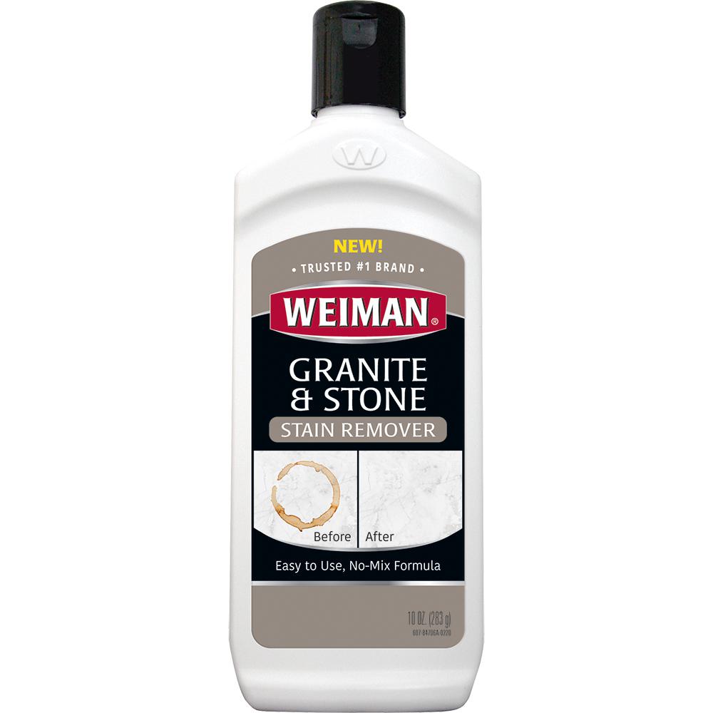 Weiman 10 Oz Granite And Stone Stain Remover 607 The Home Depot