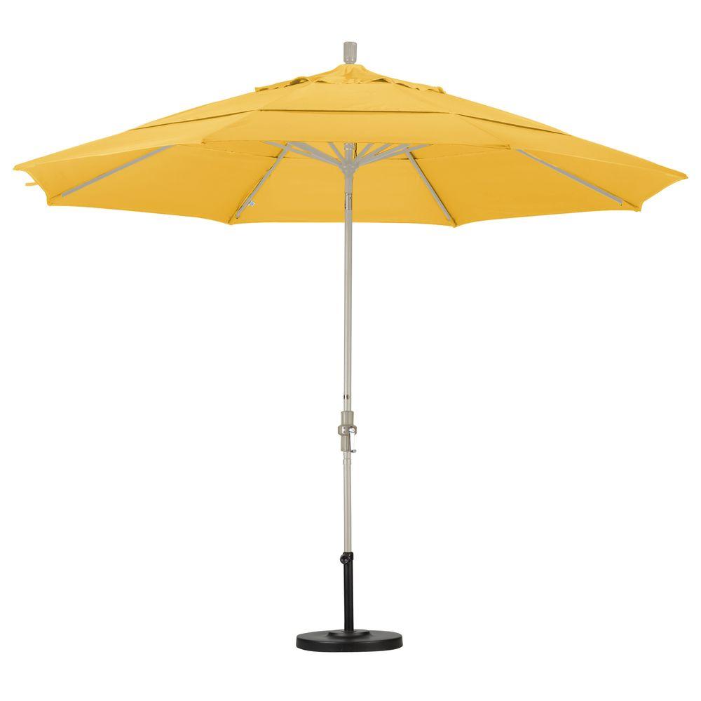 California Umbrella 11 ft. Aluminum Collar Tilt Double ...