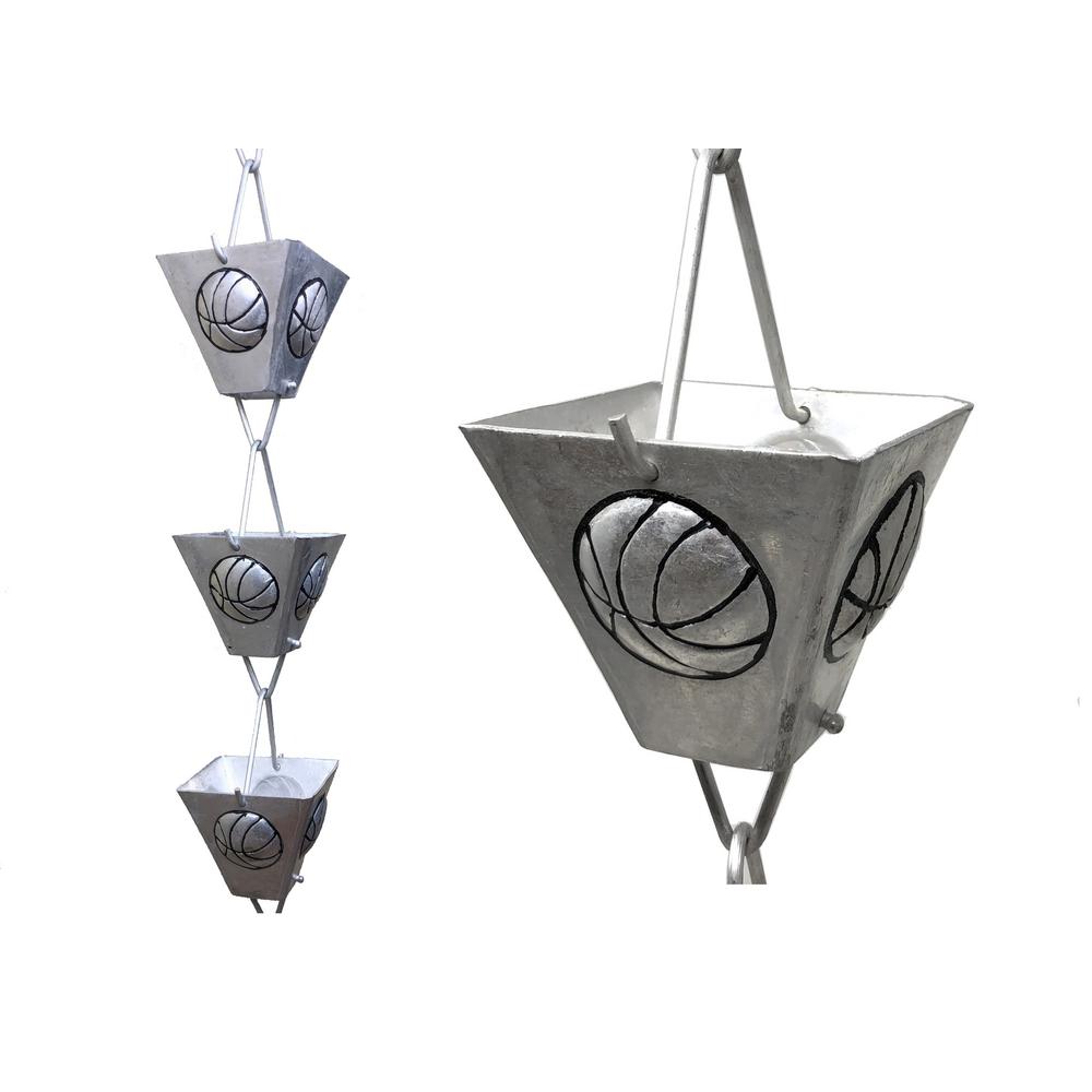 silver rain chain