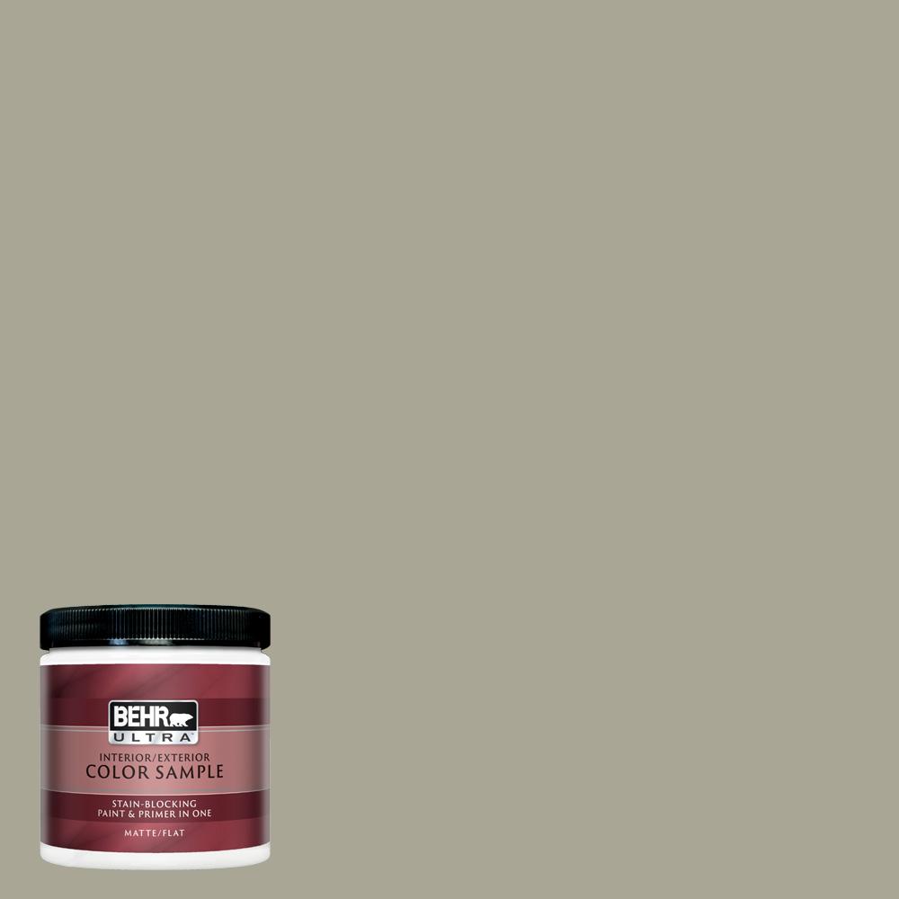 BEHR ULTRA 8 oz. N3504 Jungle Camouflage Matte Interior