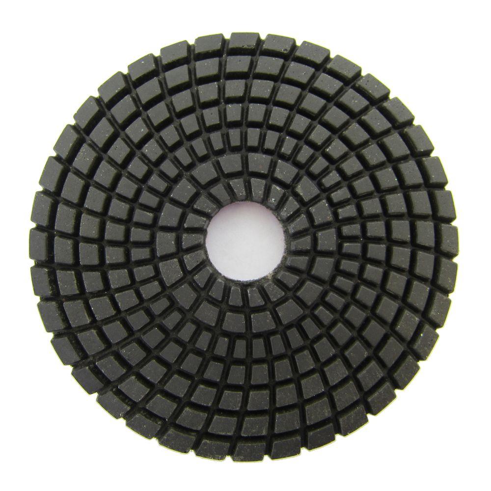 Archer USA 4 In. #50 Grit Wet Diamond Polishing Pad For Stone-WPP04-B ...