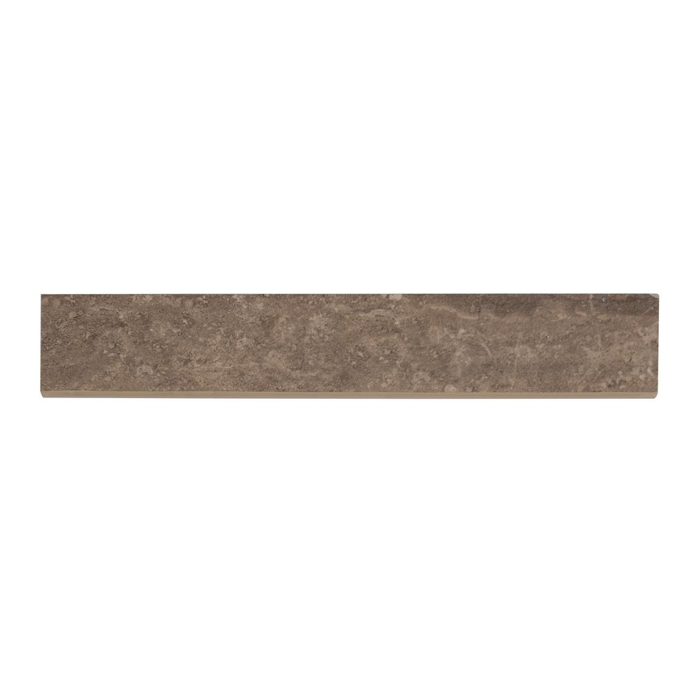 Msi Onyx Dunes Bullnose 3 In X 18 Polished Ceramic Wall Tile 15 Lin Ft Case