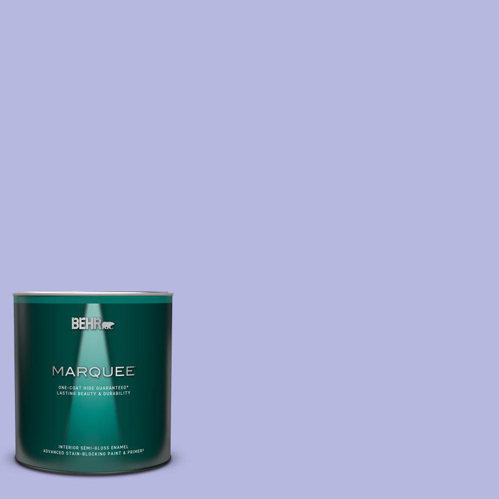 BEHR MARQUEE 1 qt. P5503 Lavender Cloud SemiGloss Enamel Interior