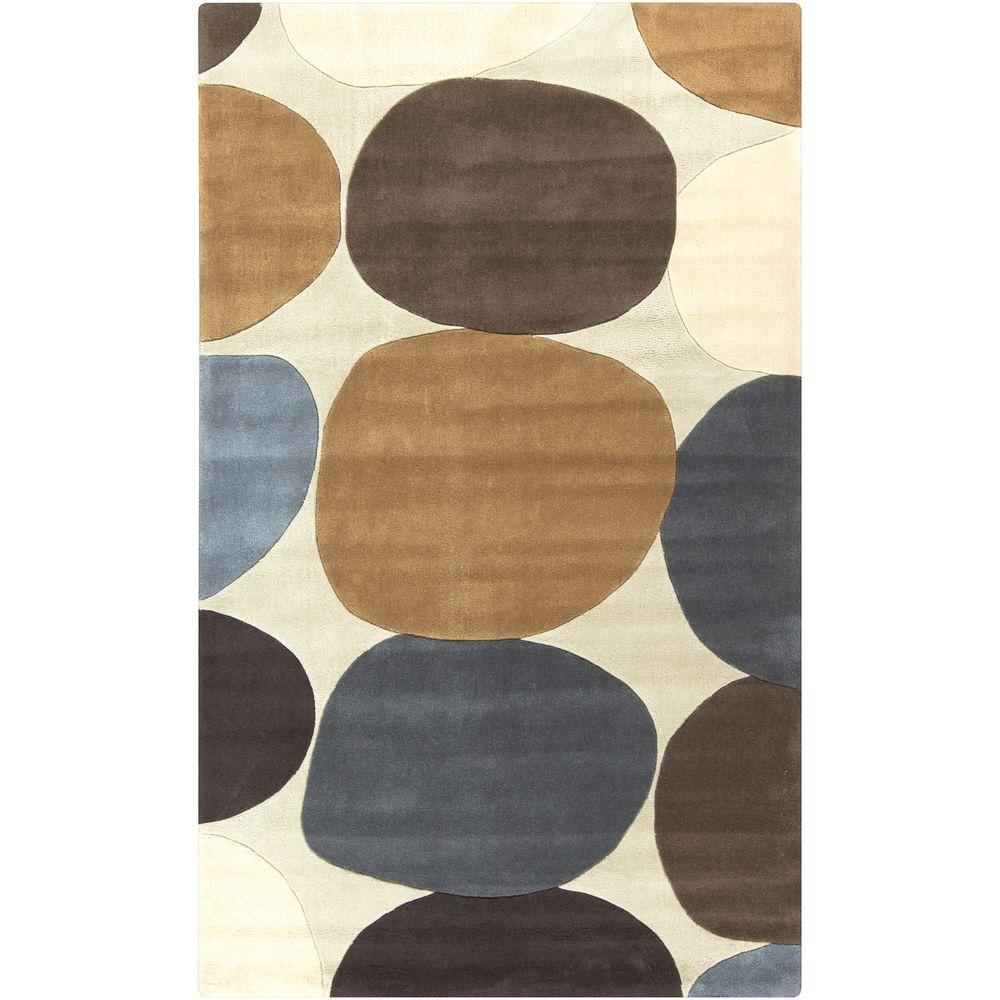 Artistic Weavers Durres Gold 5 ft. x 8 ft. Indoor Area RugS00151010248