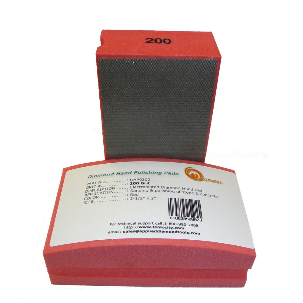 21 X 3/" Diamond Floor Polishing Pad Grit 100 and 200 Granite Marble Stone