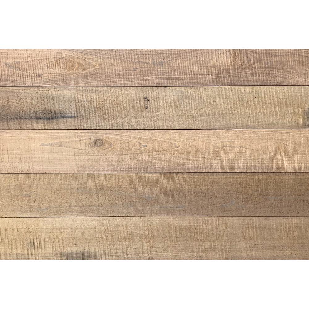 Easy Planking Thermo Treated 1 4 In X 5 Ft Brown Barn Wood Wall Planks 10 Sq Per 6 Pack