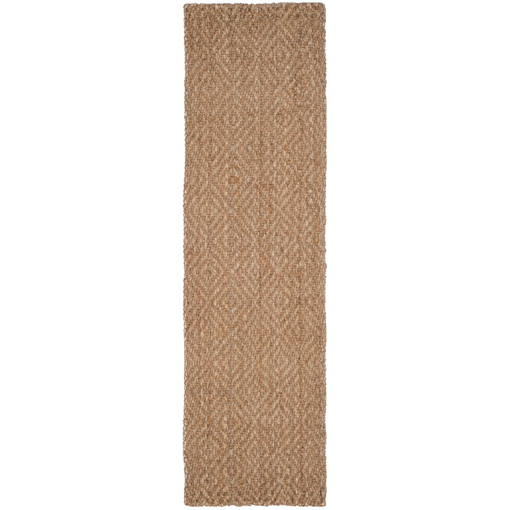 Safavieh Natural Fiber Natural 2 ft. 3 in. x 8 ft. RunnerNF181A28 The Home Depot