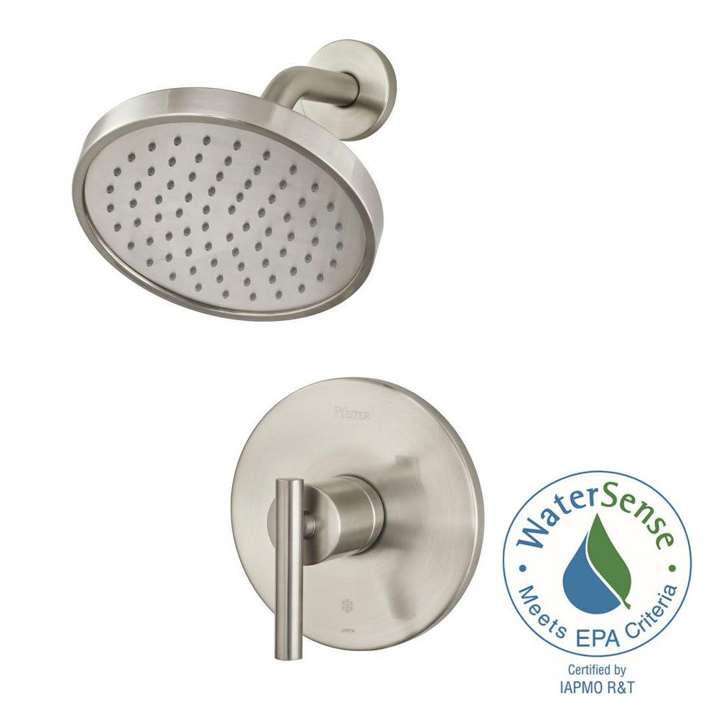 Pfister Contempra SingleHandle Shower Faucet Trim Kit in Brushed