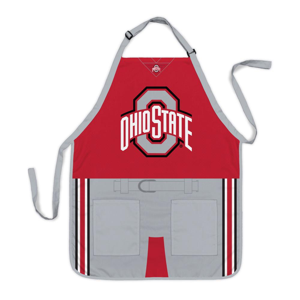 Silver, NCAA Ohio State Buckeyes Barbecue Set