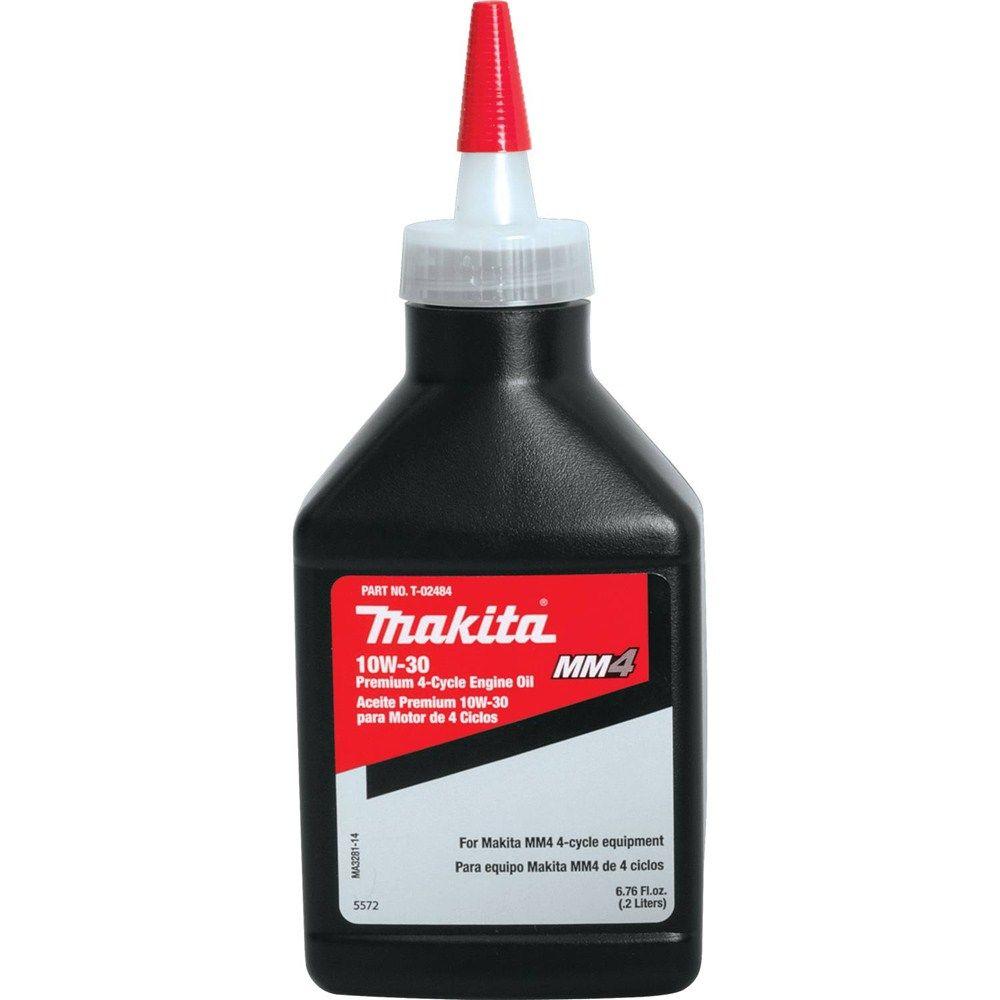 Makita 6.76 oz. 10W30 Premium 4Cycle Engine OilT02484 The Home Depot