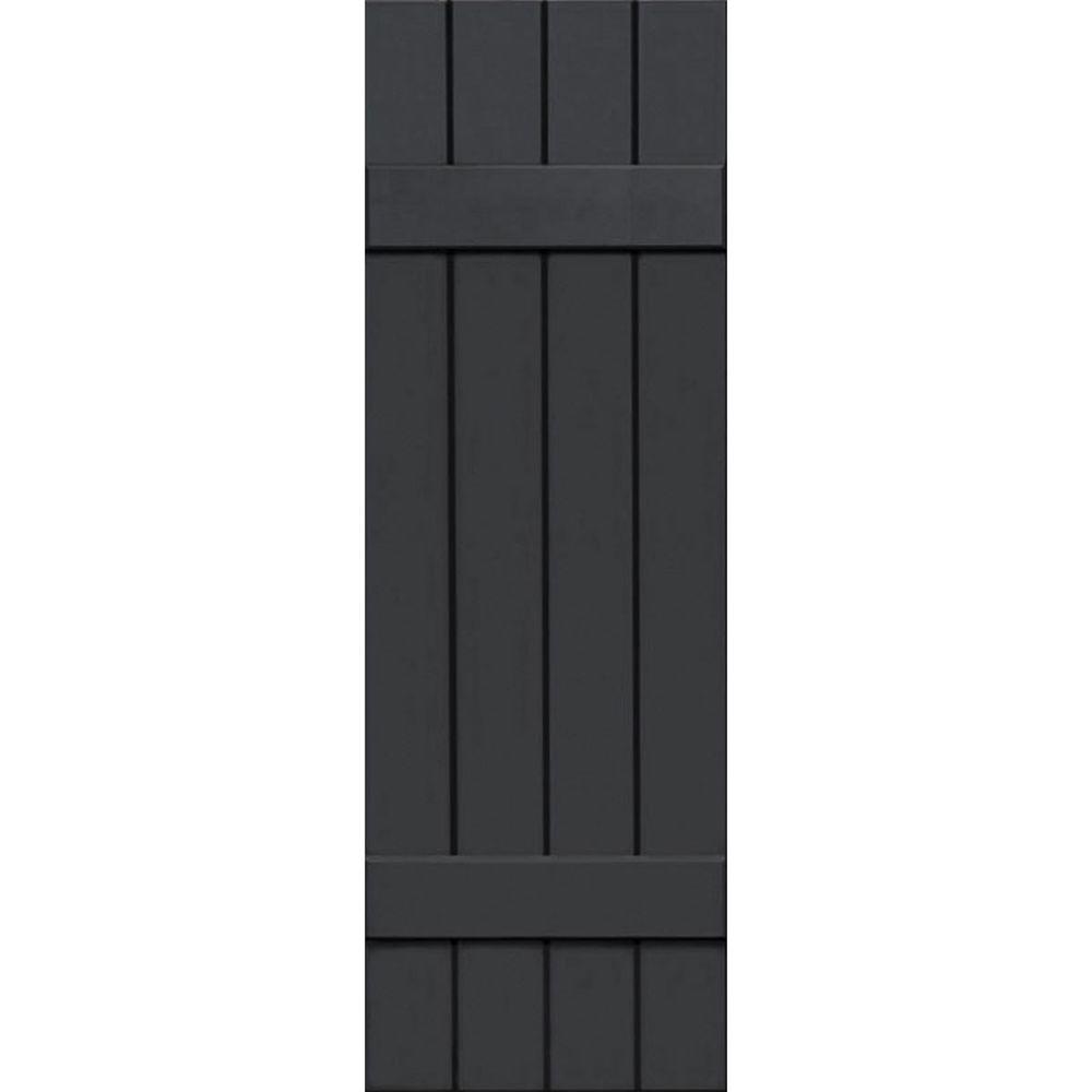 Ekena Millwork 15 in. x 75 in. Exterior Composite Wood Board and Batten