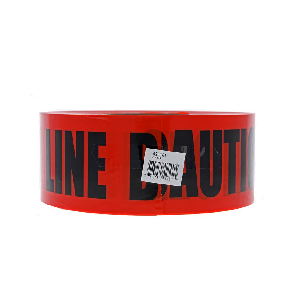 Ideal 3 in. x 1000 ft. Buried Electrical Line Caution Tape42101 The