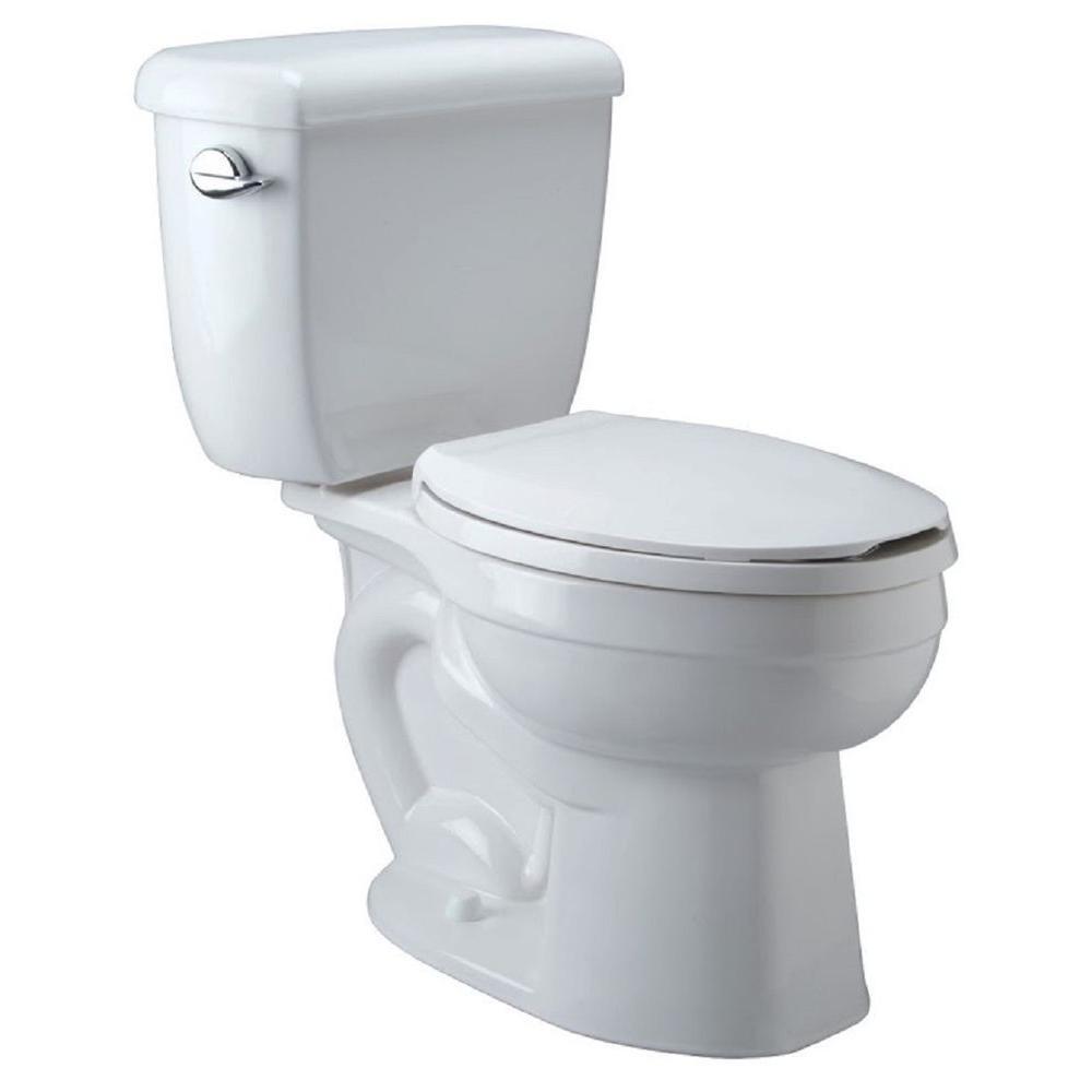 Zurn High Performance 2-piece 1.6 GPF Single Flush Elongated Toilet in