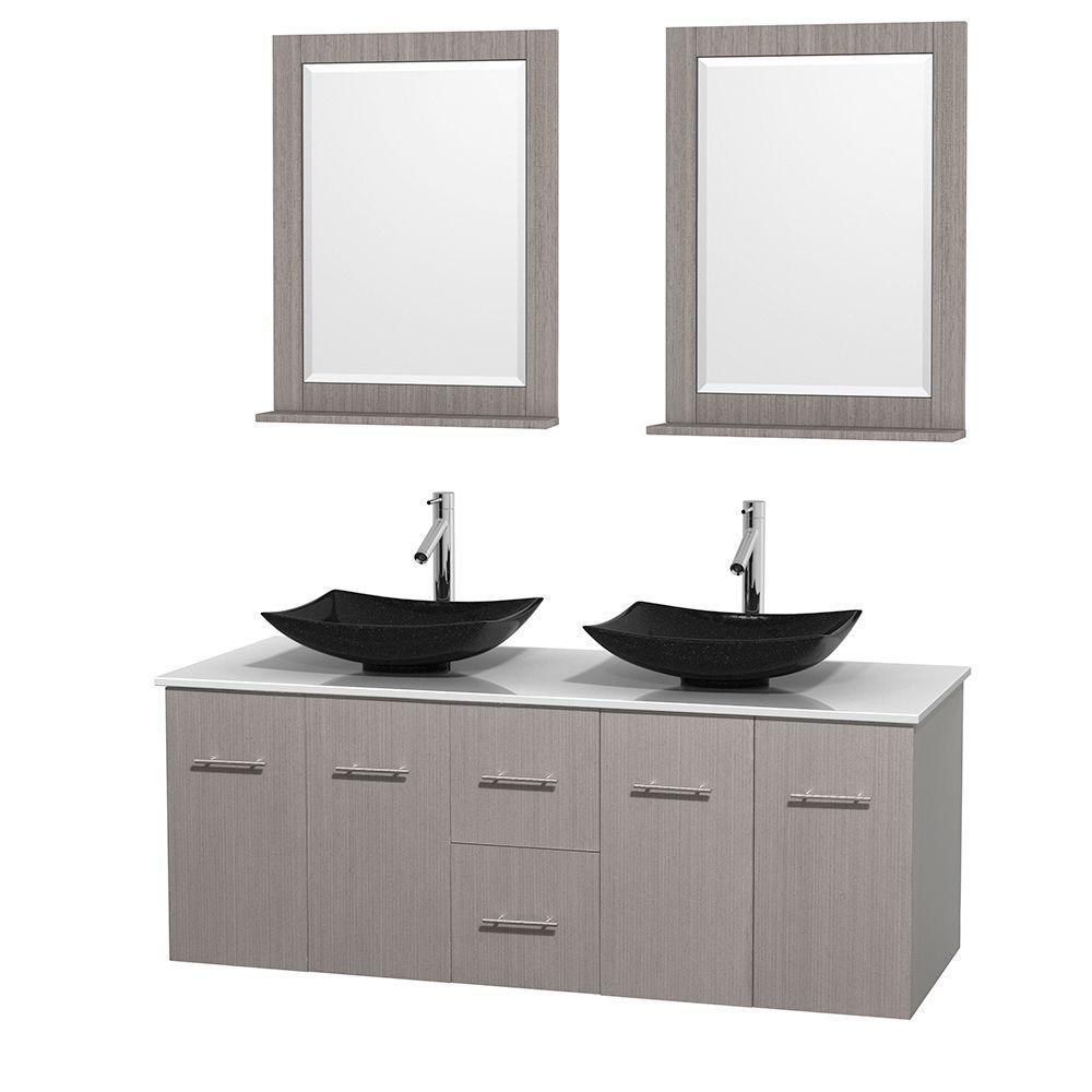 And 36 Inch Mirror Wyndham Collection Centra 48 Inch Single Bathroom Vanity In Matte White White Man Made Stone Countertop Arista White Carrera Marble Sink Tools Home Improvement Bathroom Sink Vanities