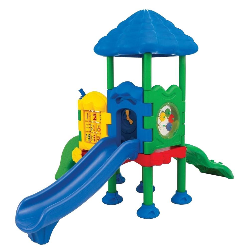 Ultra Play Discovery Center Commercial Playground 2 Deck With Roof Ultra Play Discovery Center Commercial