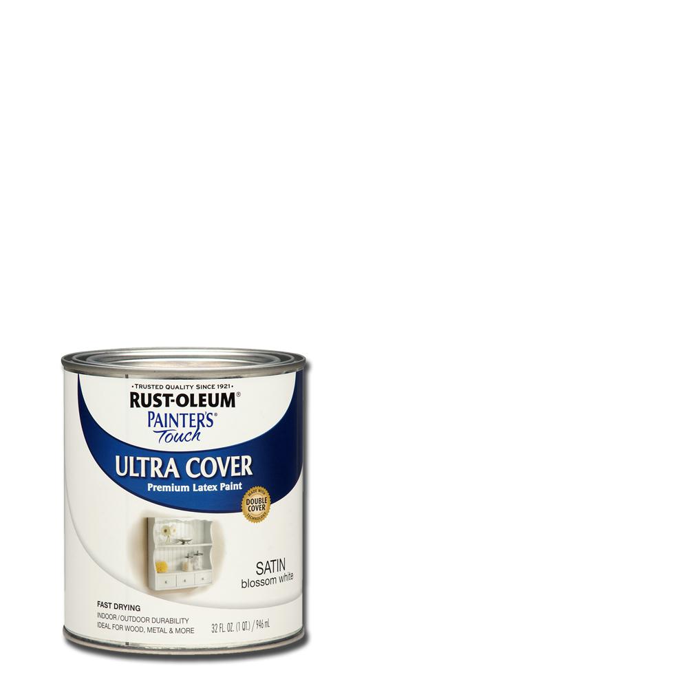 RustOleum Painter's Touch 32 oz. Ultra Cover Satin Blossom White