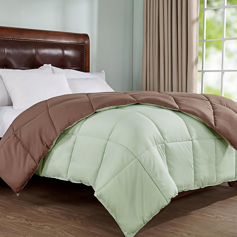 Peace Nest All Season Year Round Warmth Green Brown Full Queen