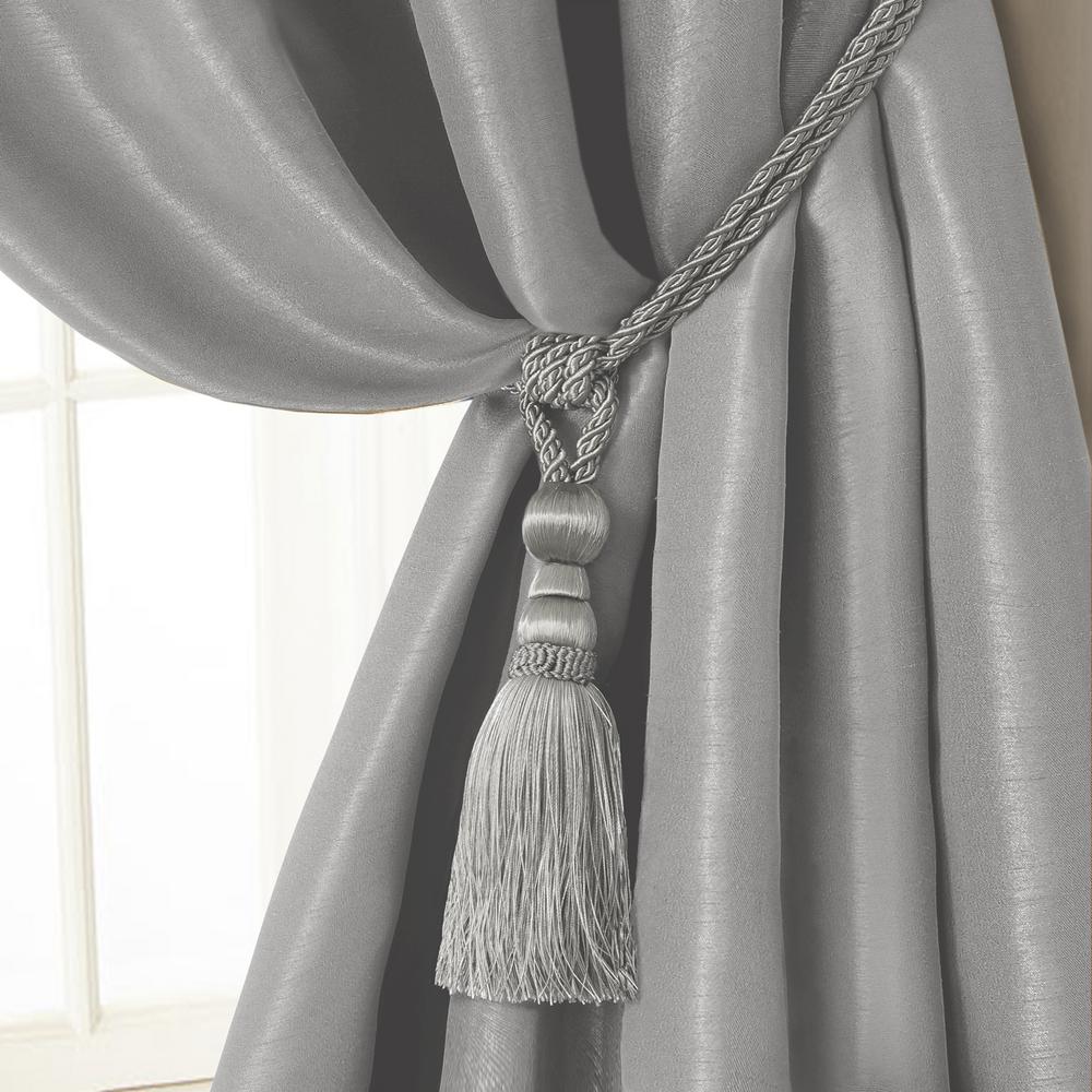 Elrene Charlotte 24 In Tassel Tieback Rope Cord Window Curtain
