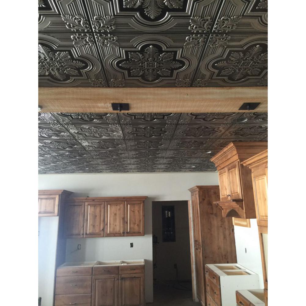 From Plain To Beautiful In Hours 206as 24x24 Ceiling Tile Antique