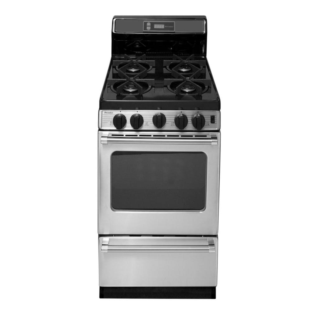 Premier Proseries 20 In 2 42 Cu Ft Freestanding Gas Range With