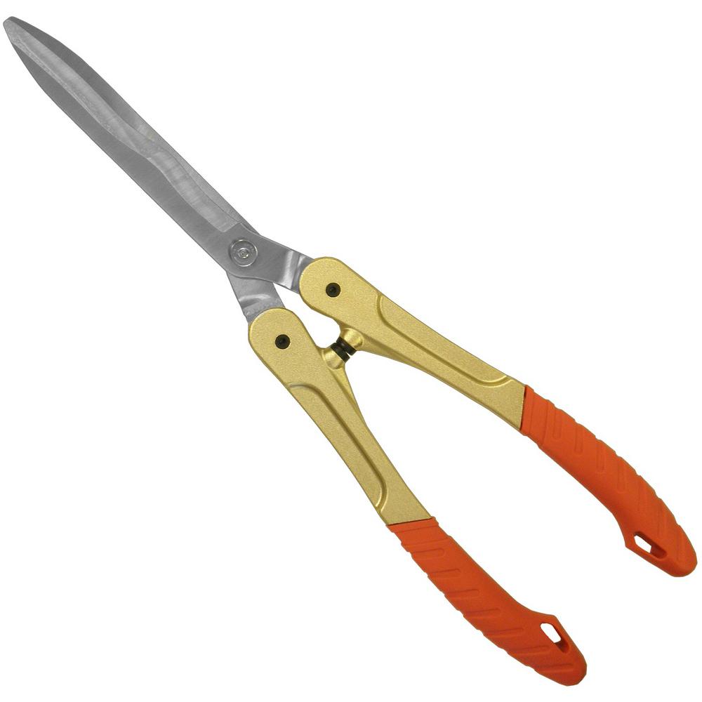 BARNEL USA Professional 71/2 in. WavySerrated Blade Hedge ShearsB1010S The Home Depot