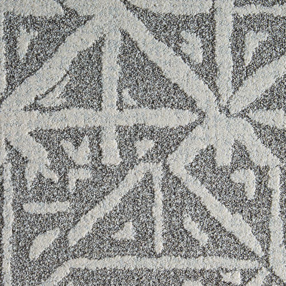 FLOR Yabara Stone 19.7 in. x 19.7 in. Carpet Tile (6 Tiles/Case)68