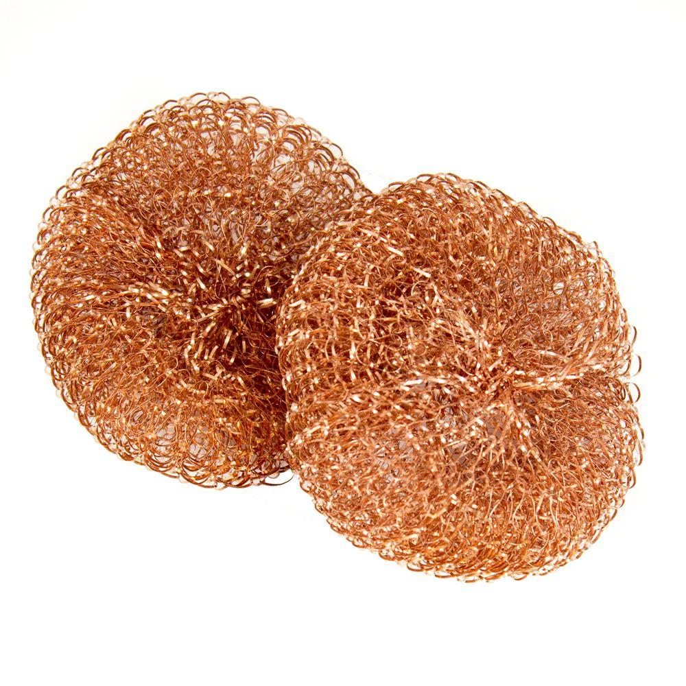 Ti Dee American Copper  Pot Scrubbers  12 Pack 7554 1 