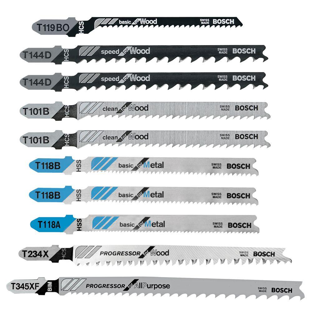 High Carbon Steel Jigsaw Blade Saw Blades The Home Depot