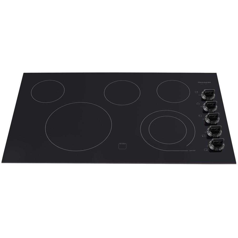 Frigidaire Gallery 36 in. Radiant Electric Cooktop in Black with 5
